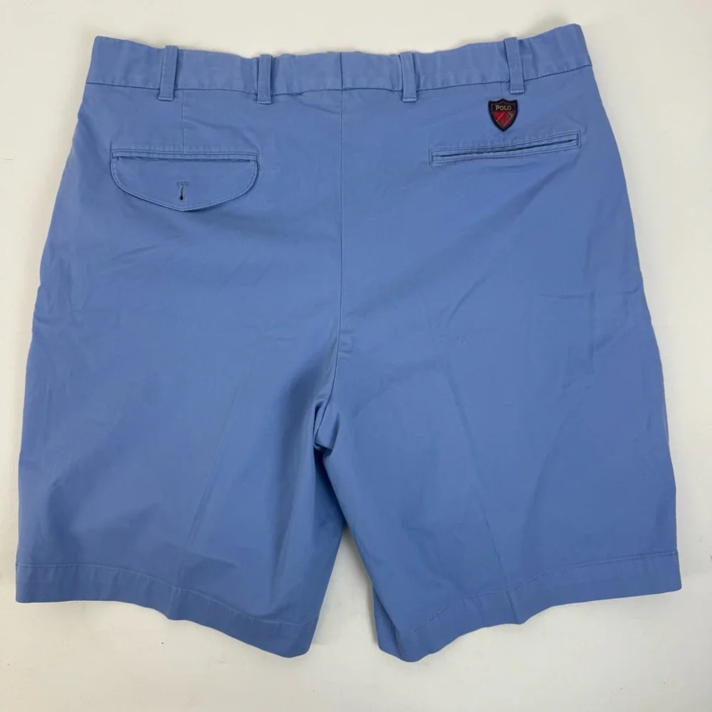 Polo Golf Ralph Lauren Fairway Fit Short Size 36‎ Men’s Blue Flat Front